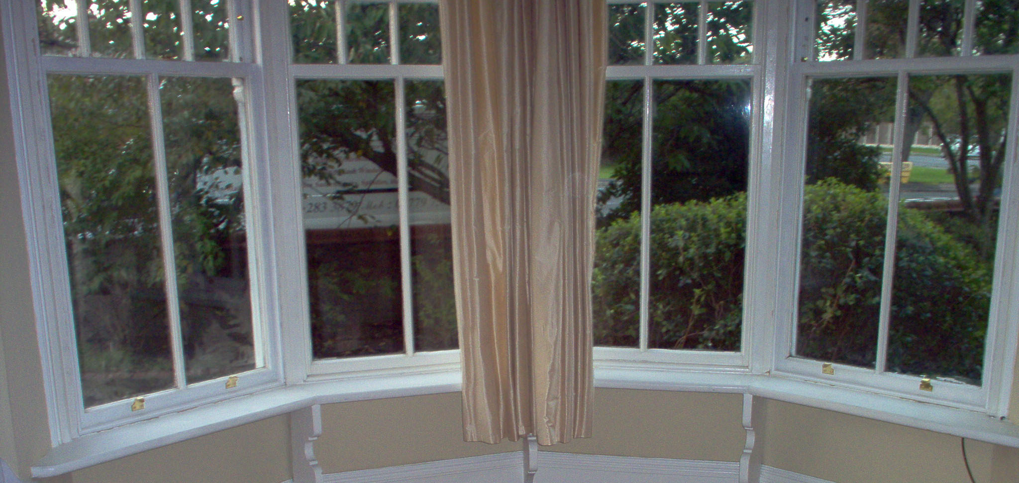 Restored sash windows, internal Restored sash windows, internal
